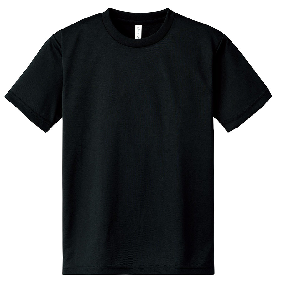 ドライTシャツ 00300－ACT 005 ブラック 6L・7L