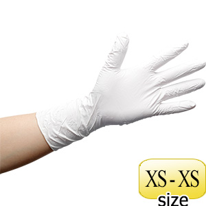 ニトリルグローブ ピュアゼロHG3 ホワイト M／XL 2000枚入