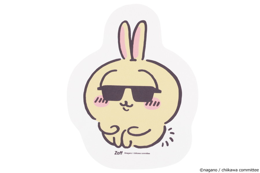 Zoff｜ちいかわ2 めがねふき(うさぎモデル)（CK2-DCUT-CLOTH-U