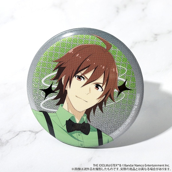 アイドルマスター SideM グリッター缶バッジ／天峰秀 サマーマーケット