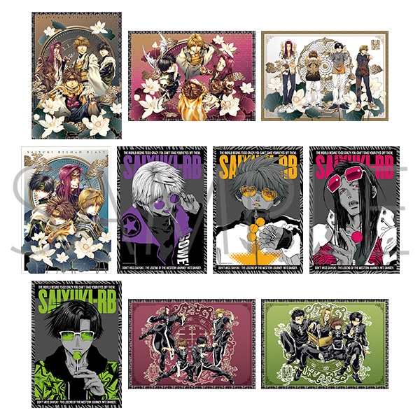 最遊記RELOAD BLAST ミニクリアポスターコレクション: キャラグッズ