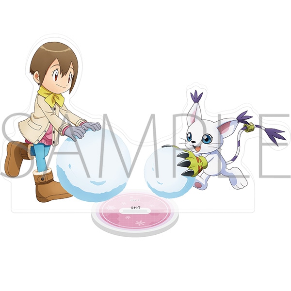 デジモンアドベンチャー アクリルスタンド／八神ヒカリ＆テイルモン