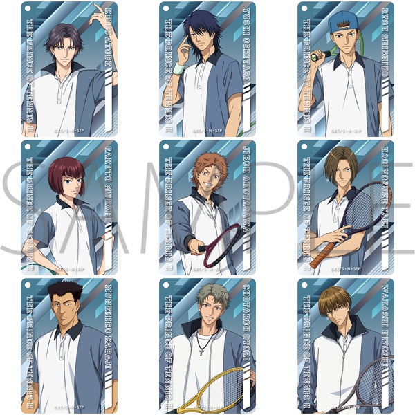 新テニスの王子様 スクエアアクリルキーホルダーコレクション 氷帝学園