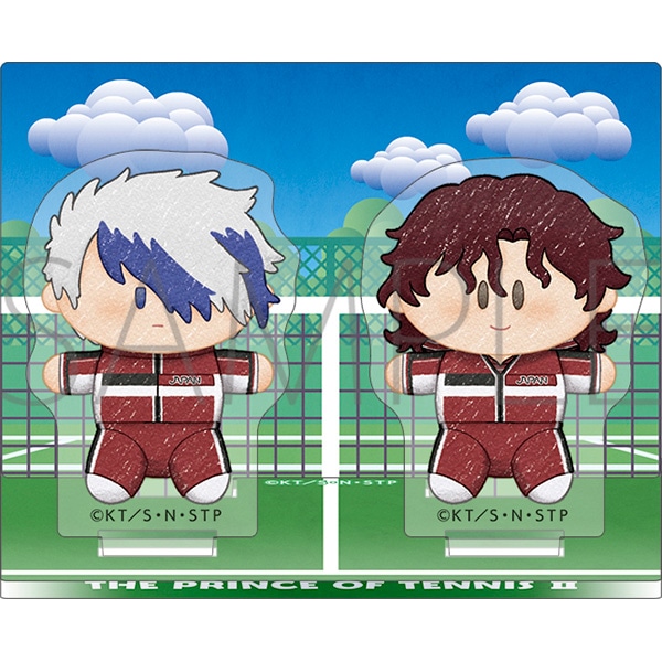 新テニスの王子様 アクリルスタンド 越知 月光&毛利 寿三郎 よりぬい