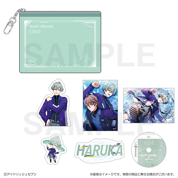 アイドリッシュセブン 16PRODUCERS クリアポーチ付きステッカーセット