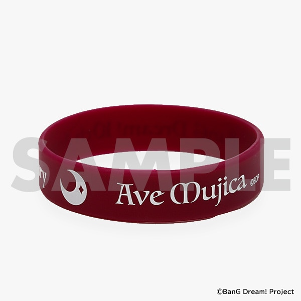 M*a様 Ave Mujica 0th LIVE シリコンバンド ラバーバンド Ave Mujica