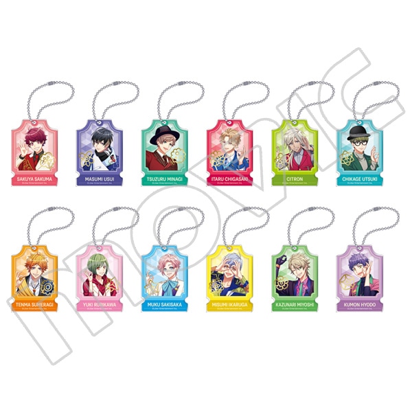 A3! アクリルキーホルダーコレクション 春組＆夏組: キャラグッズ
