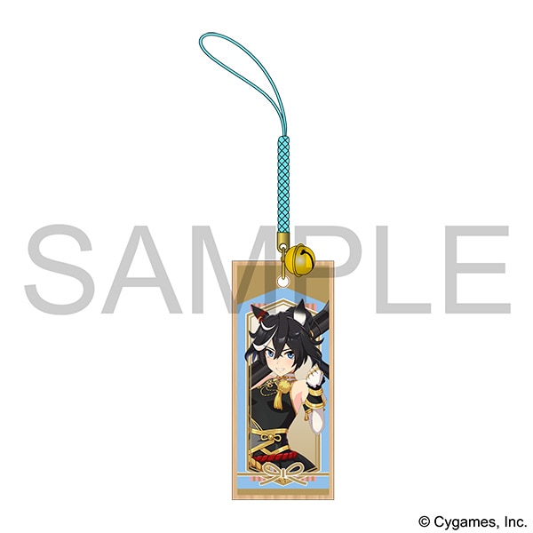 ウマ娘 プリティーダービー 木札根付／カツラギエース: キャラグッズ