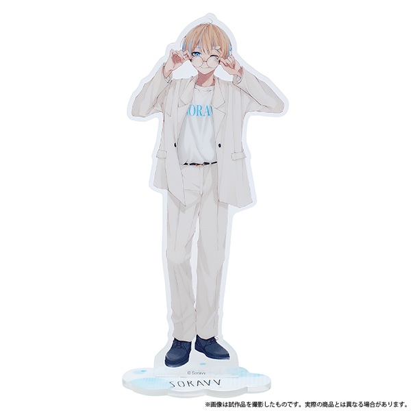 そらびび アクリルスタンド A ホワイトコーデ: キャラグッズ