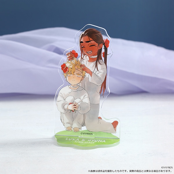 ALIEN STAGE アナクトガーデンアクリルスタンド／HYUNA&LUKA: キャラ