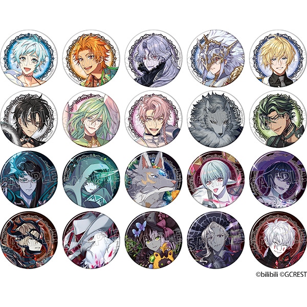 夢職人と忘れじの黒い妖精 アニカプ（缶バッジ 全20種） 第5弾: くじ