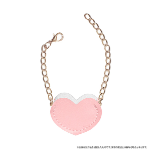 Petit la vie ショルダーバッグ ハート ミントグリーン ぬいぐるみ用