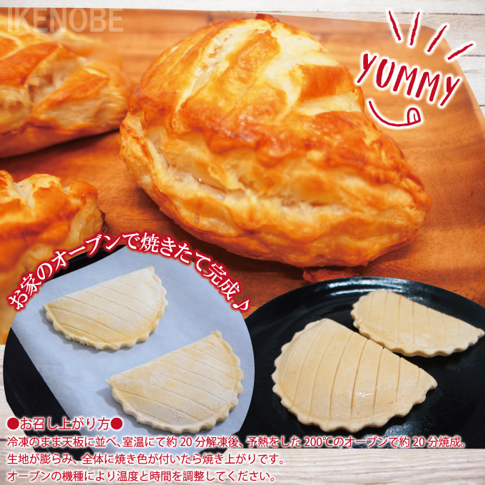 本場フランス産冷凍アップルパイ約100gx4個入 そうざい男しゃく｜お