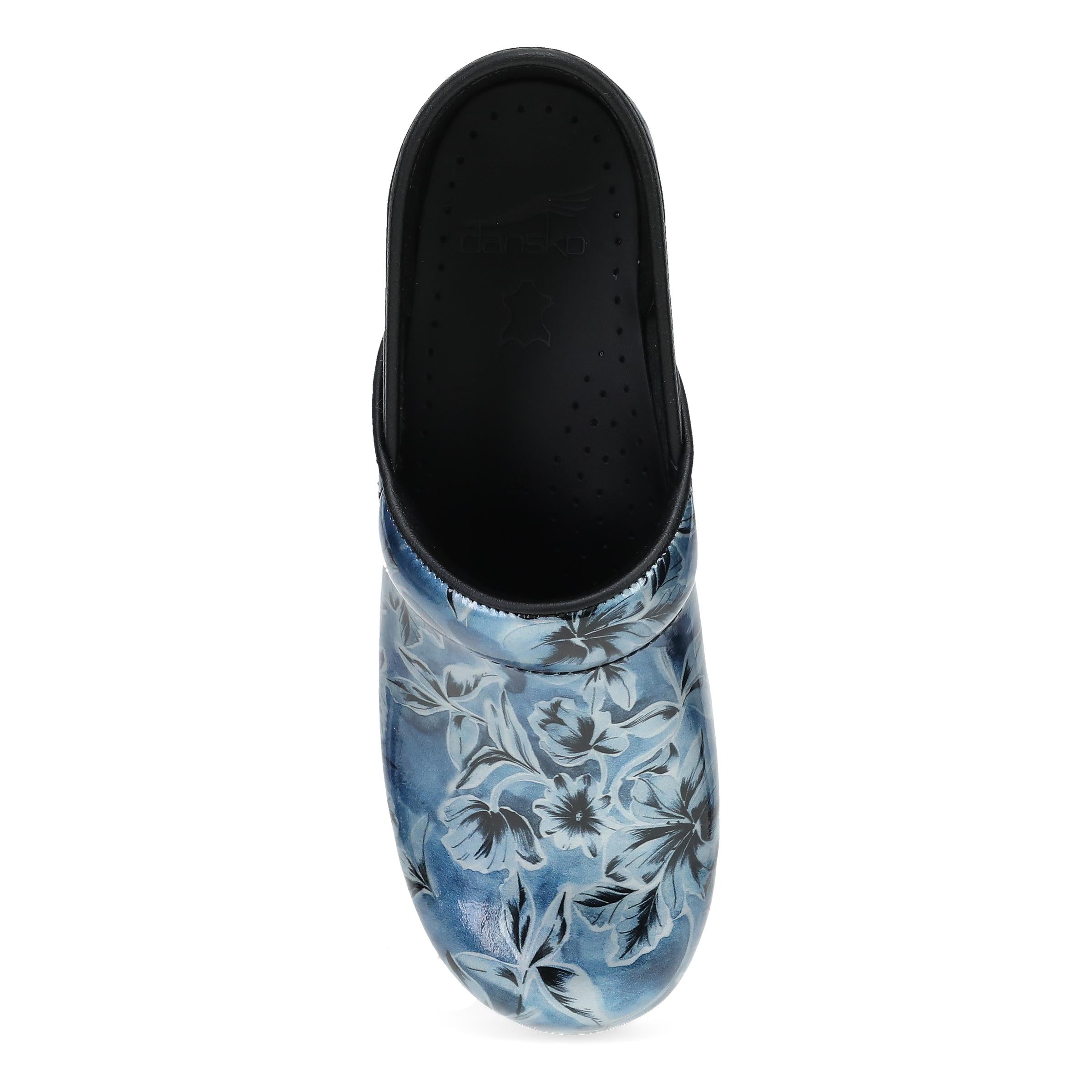 靴 dansko Professional Oiled Pull Up37 Blue Professional Blue Vine