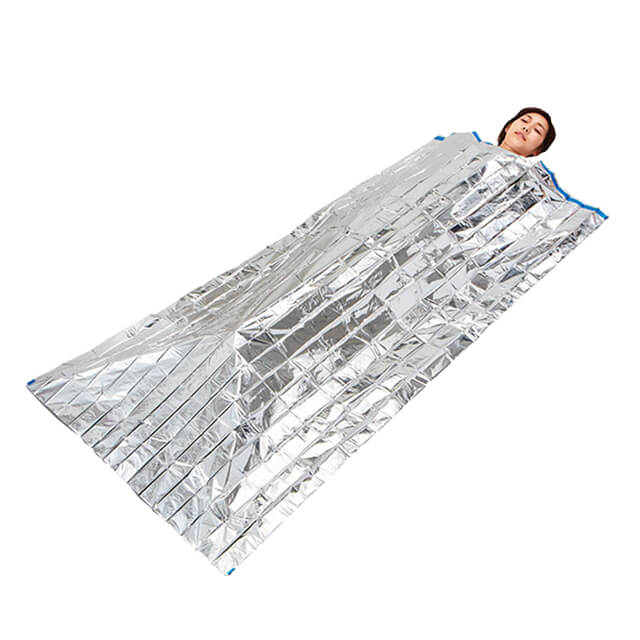 4層!静音 防寒・防風アルミ寝袋 60個入】劣化しにくい4層構造