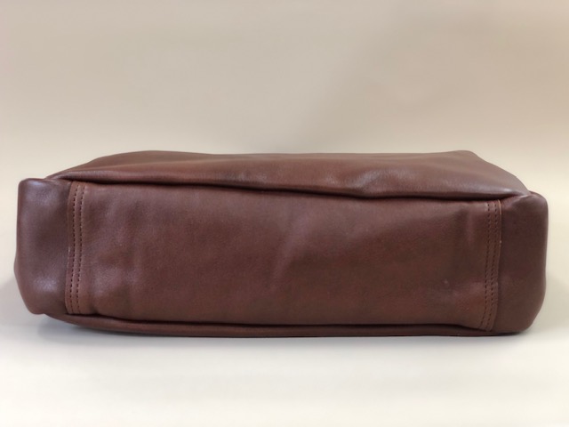 Horsehide Leather Tote Bag LOT1609 BROWN | dapper's