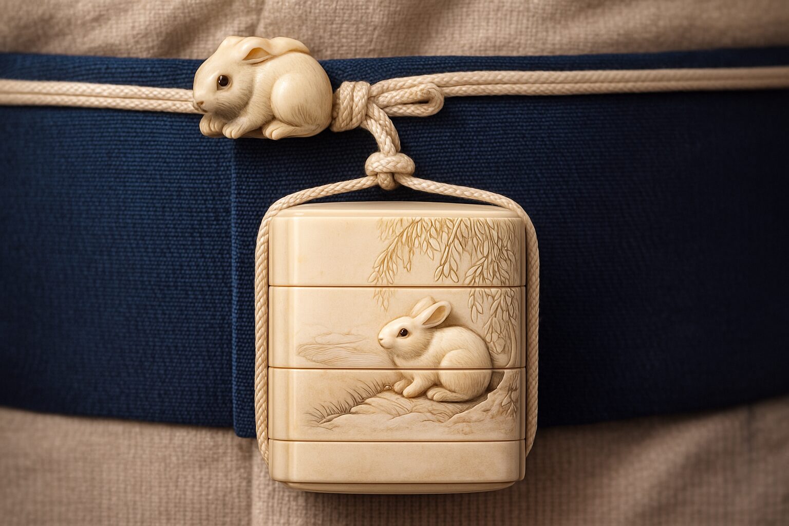 江戸時代の象牙細工とは？根付・印籠に宿る職人技と価値の見極め方を