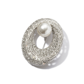 VERY STORE セレクション]パールオーバルブローチ | KOBUNSHA SELECT