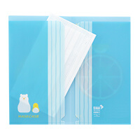 抗菌マスクケース(ダブルポケットタイプ)(233) | 販促・ノベルティなら