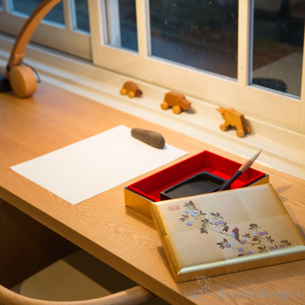 送料無料】 花見鳥 手許箱 B5 / 箔一 アクセサリー入れ 収納ボックス