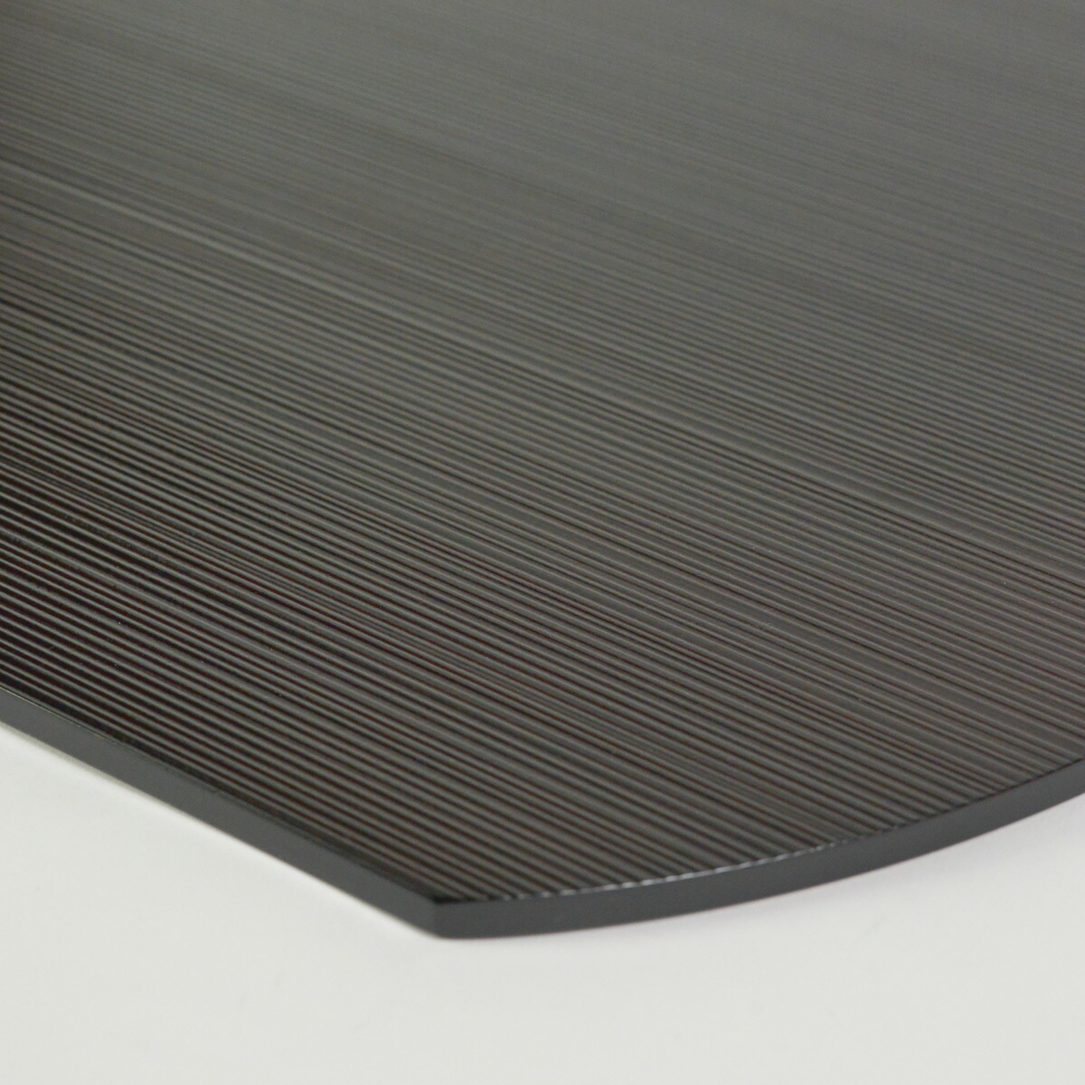 半月ランチョンマット ヘギ目 両面 / 退職祝い 定年 ランチョンマット