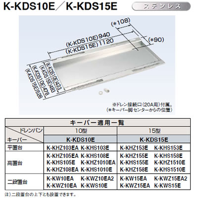 K-KDS10G オーケー器材 エアコン設置用部材 パッケージエアコン用
