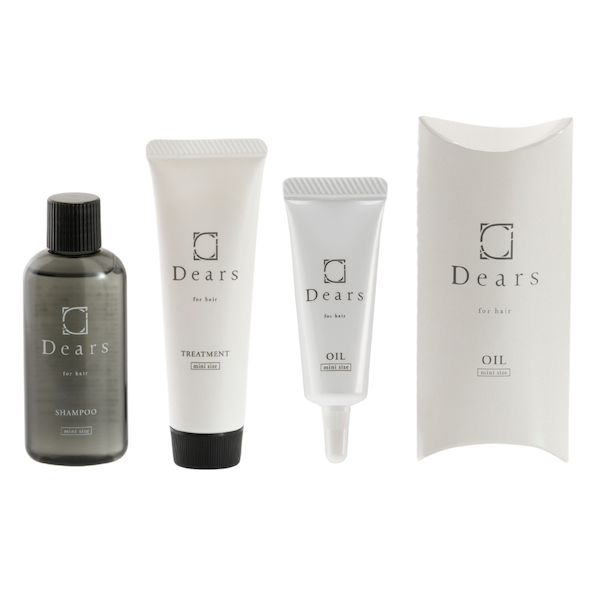 Dears 基礎ヘアケアお試し3点セット/袋付き｜Dears（ディアーズ