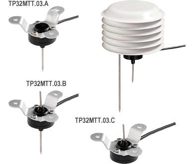 TP32MTT.03.A/B/C 気温・土壌温度プローブ｜製品一覧｜センセカ｜日射