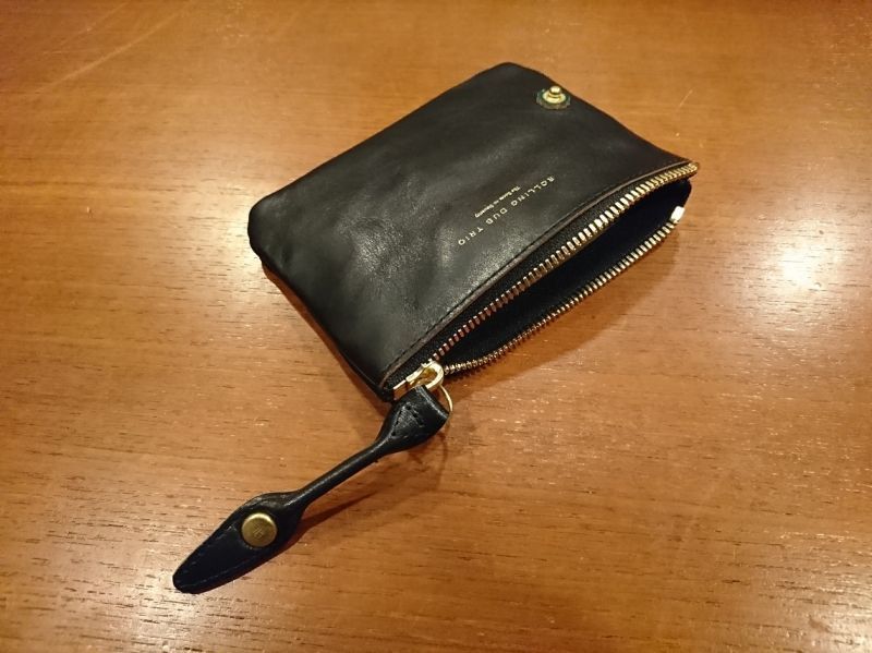 ローリングダブトリオ レザージップポーチ PC－01 Sサイズ