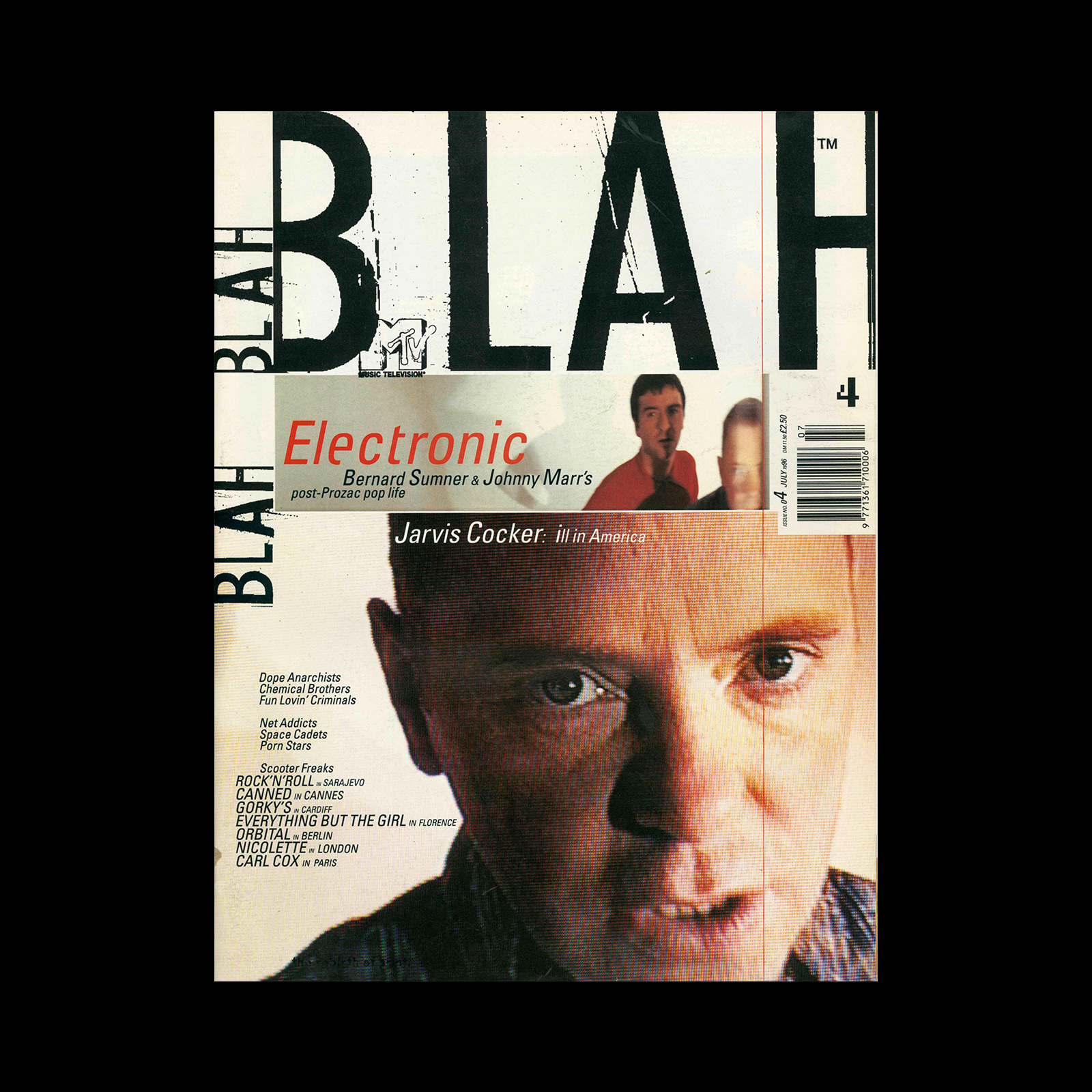 Blah Blah Blah, #4, July 1996 - Design Reviewed