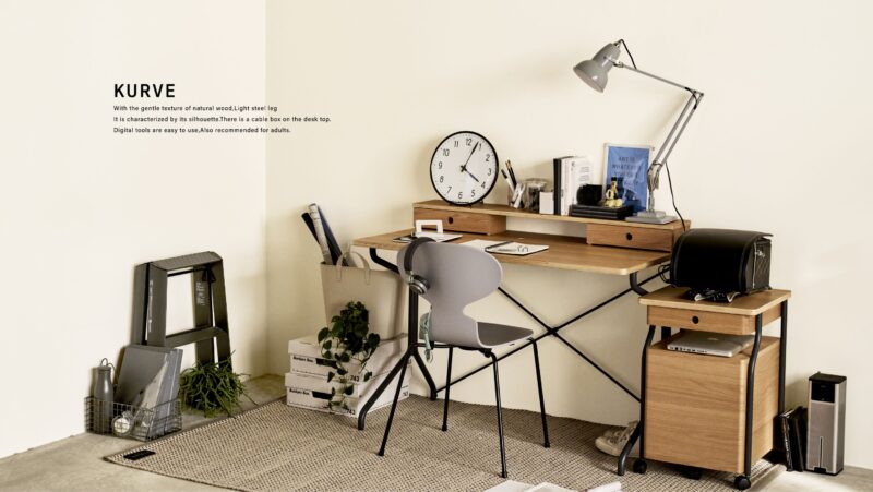 アクタス学習机に「クルヴェ」登場！代わりにリピアとミッテが廃番に