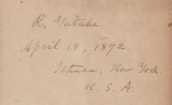 文明開化の科学者・矢田部良吉の生涯 | 矢田部良吉資料/Ryokichi