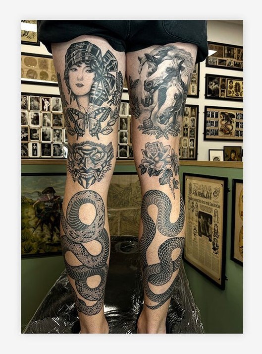 DHM TATTOO SUPPLY / TRADITIONAL ICONS BY RICH HARDY — HARDCOVER BOOK