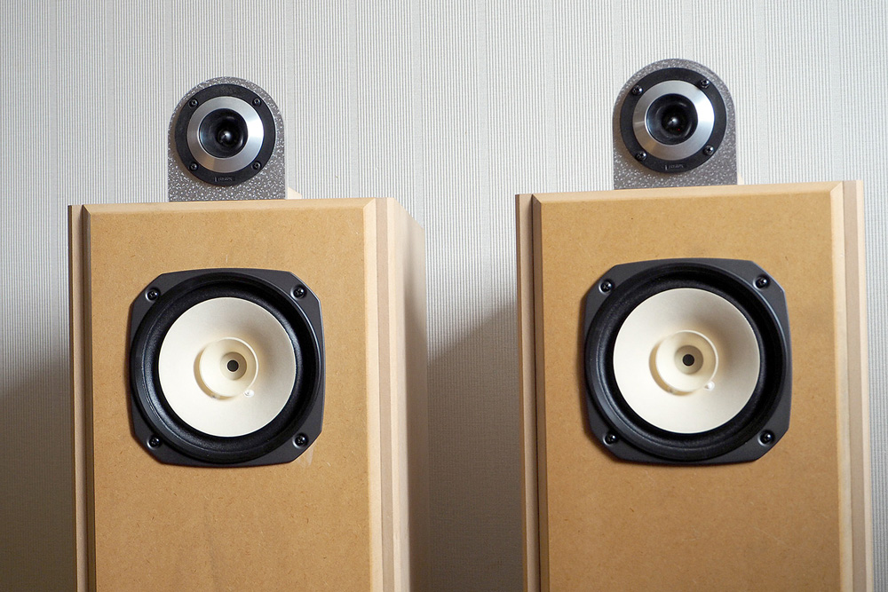 大人の自由工作】16cmフルレンジのバックロードホーンBareHorn『BW-166