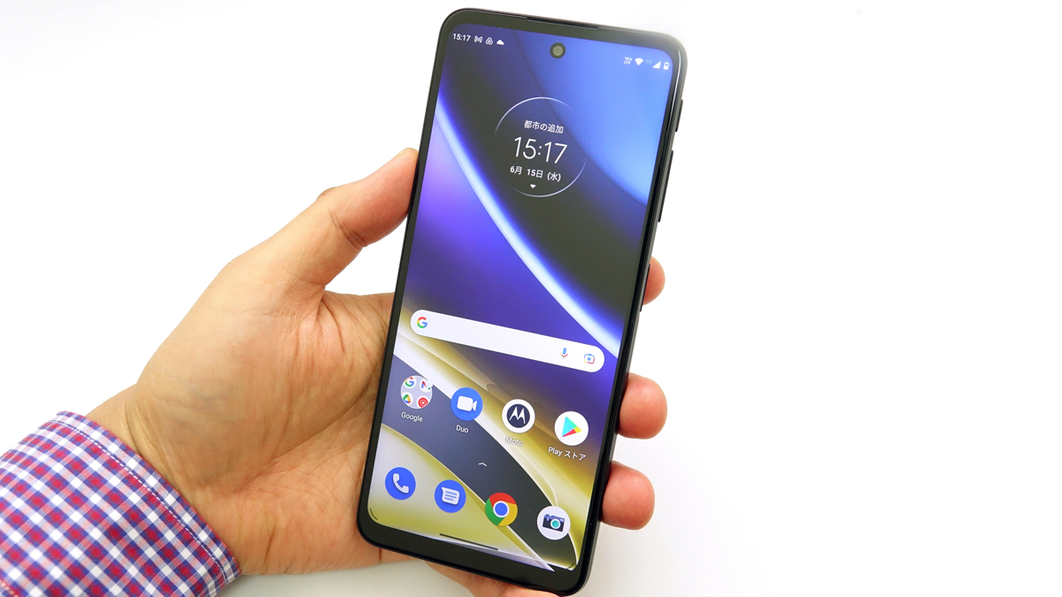 おサイフケータイ、防水対応！モトローラの日本専用モデル「moto g52j