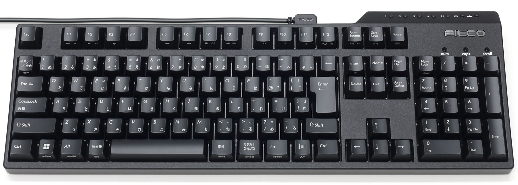 Majestouch 3 Tenkeyless 赤軸・テンキーレス・日本語かななし・マット