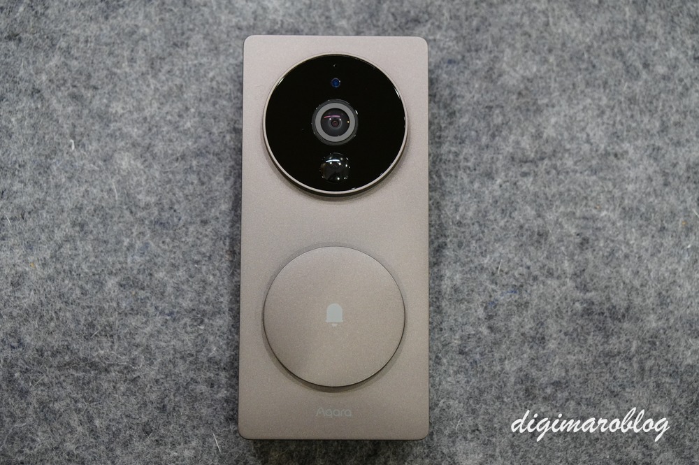 Aqaraスマートビデオ ドアベルG4は強力無線の工事不要のインターホン