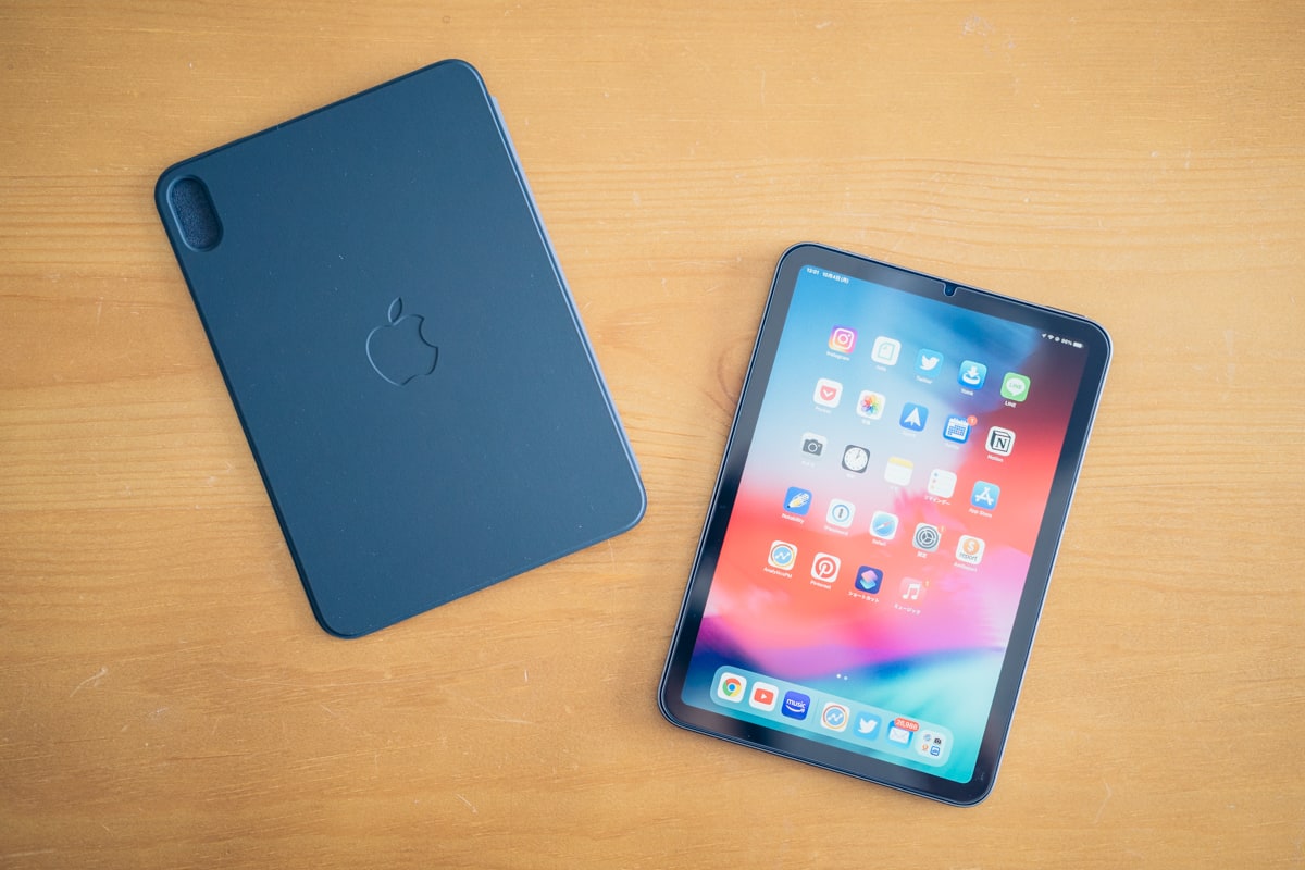 SmartFolio（iPad mini 6）レビュー！マグネットで着脱できるおすすめ