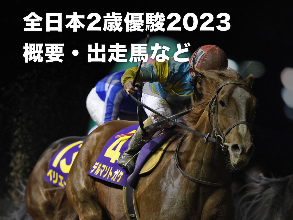 全日本2歳優駿2023】枠順・レース概要・歴代優勝馬・日程・出走馬情報