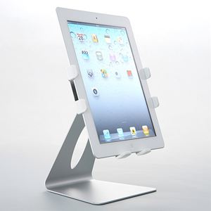 安定感ばっちり！スチール製タブレットスタンド ｜ サンワダイレクトま