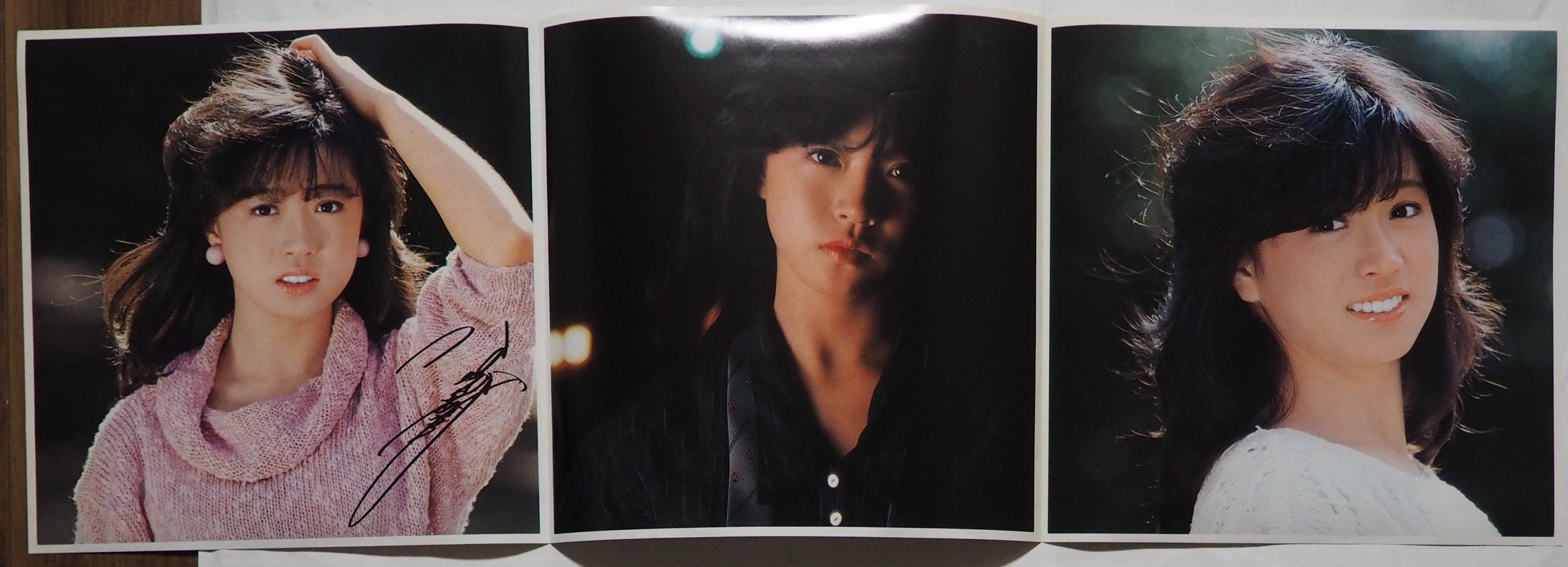 中森明菜 / ファンタジー 幻想曲＋直筆サイン色紙＋GOROポスター（帯付