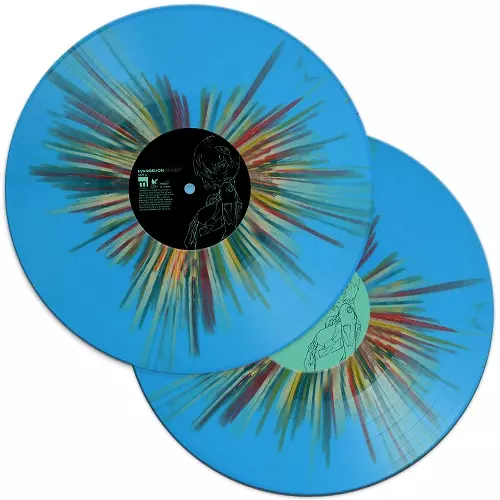 Evangelion Finally/V.A.(EVANGELION FINALLY)/Blue Colored Vinyl