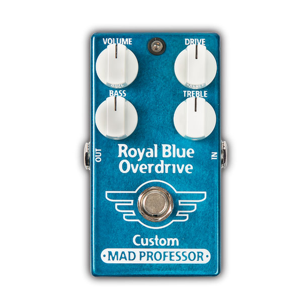 Mad Professorから「Royal Blue Overdrive Custom」が登場