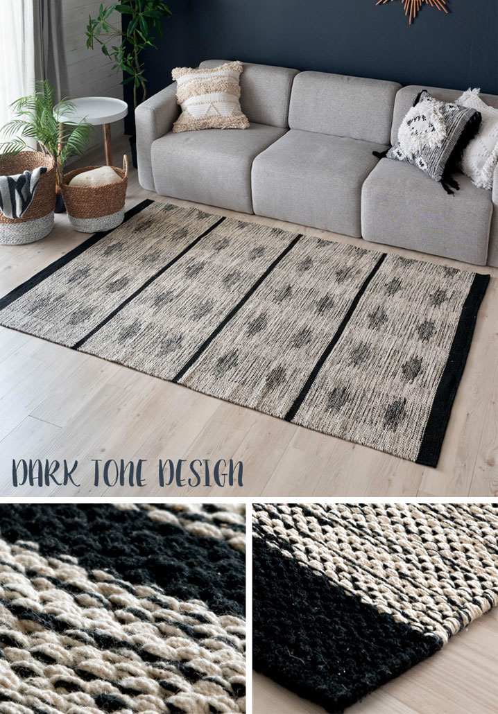 レア】WTW ラグマット 200×140 ネイティブ柄 オルテガ柄 レア】WTW