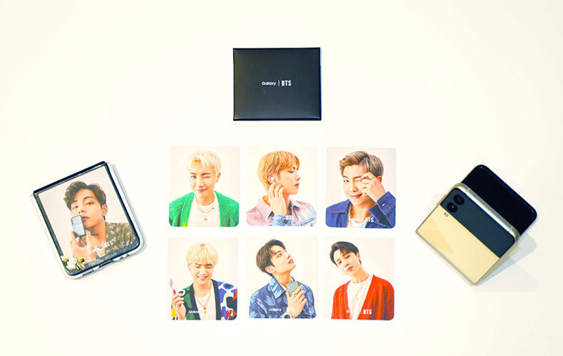 Galaxy × BTSスペシャルカードセットをプレゼント | Domani