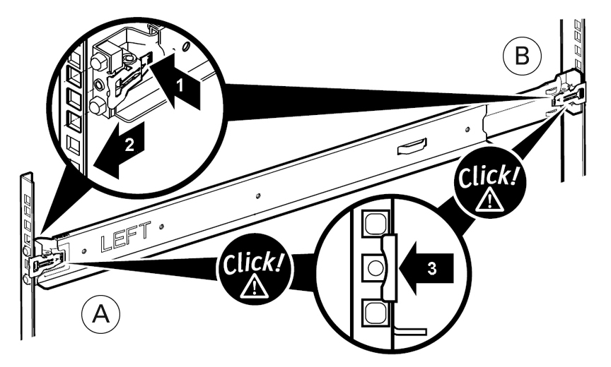 Installing a DE3-24P Disk Shelf - Oracle® ZFS Storage Appliance