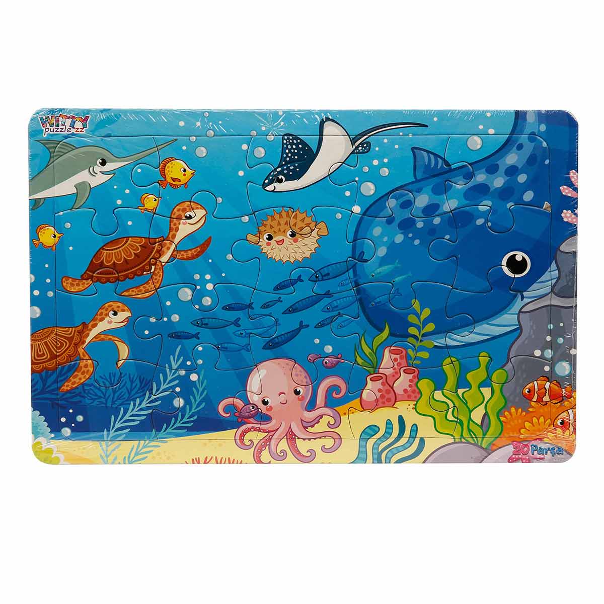 20 Parça Puzzle: Denizde Dostluk | Toyzz Shop