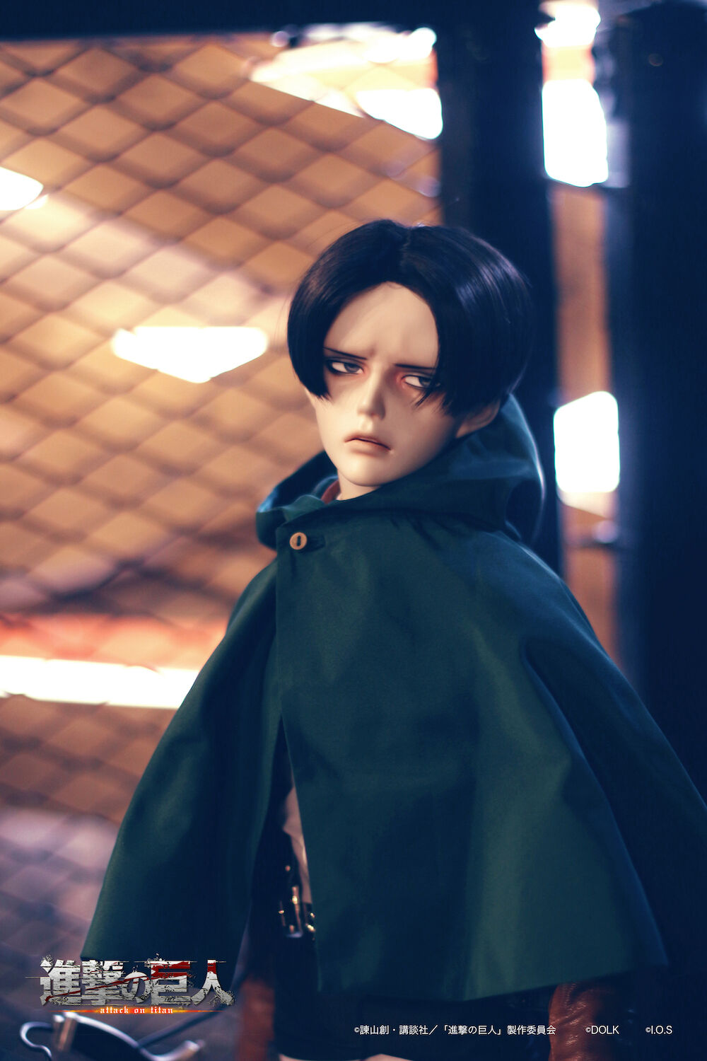 進撃の巨人」リヴァイ兵長 キャストドール （調査兵団ver.）｜DOLK