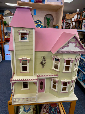 Vitctorian Dollhouse, Assembled and Painted – Dollhouse Junction