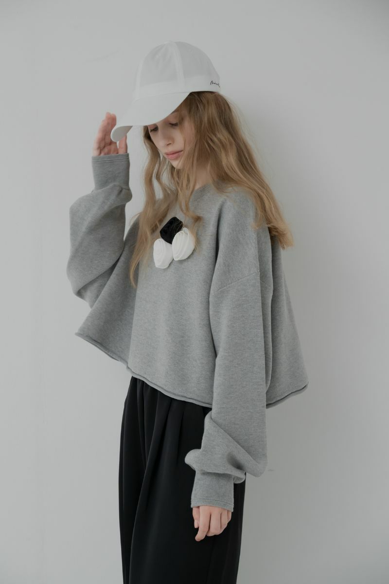 rosette knit/white | maison de Dolce.